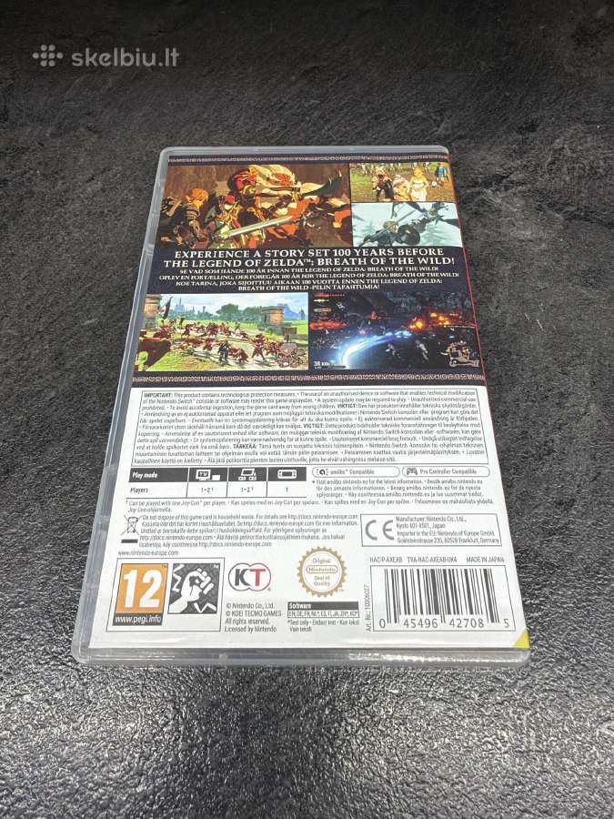 Hyrule warriors the Age of Clamity Switch zaidimas - nuotraukos Nr. 2