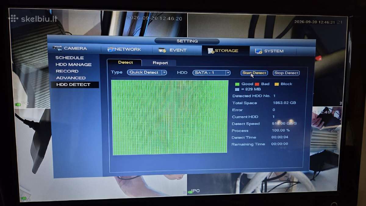 Įrašymo įrenginys Dahua Dh-nvr4104 su HDD 2tb - nuotraukos Nr. 10