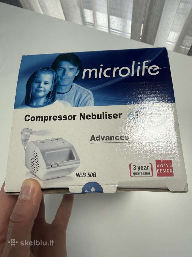 Microlife Neb 50b kompresorinis inhaliatorius - nuotraukos Nr. 2
