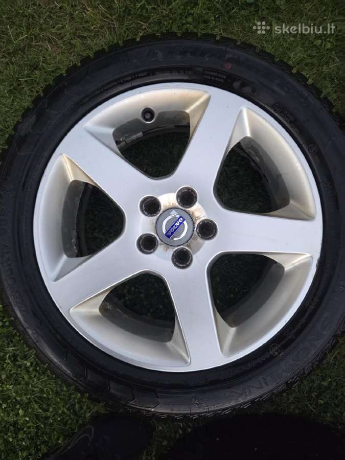 Volvo v70 lieti ratlankiai su žieminėm padangom - nuotraukos Nr. 3