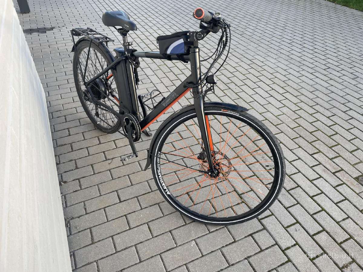 Eco ride elektrinis dviratis. - nuotraukos Nr. 2