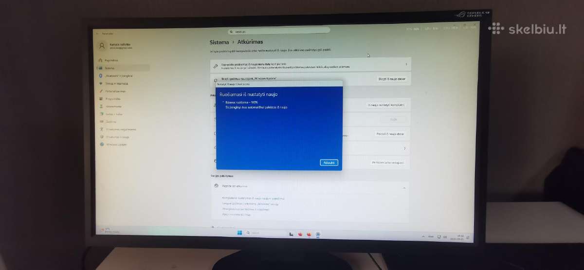 Zowie benq Xl2546k 240hz ir aoc 165hz monitoriai - nuotraukos Nr. 2