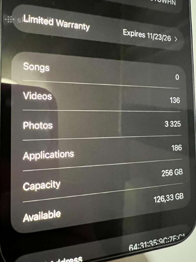 iPhone Air juodas 256gb - nuotraukos Nr. 4