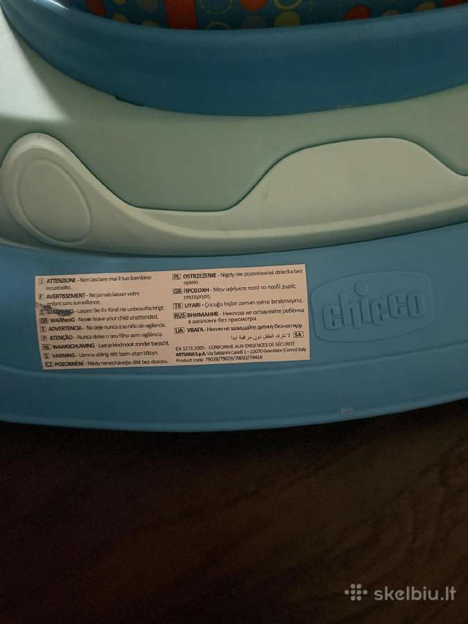 Vaikštynė kūdikiui Chicco - nuotraukos Nr. 4