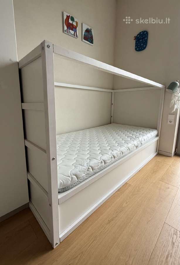 Vaikiška Ikea Kura lova su Riposo čiužiniu - nuotraukos Nr. 2