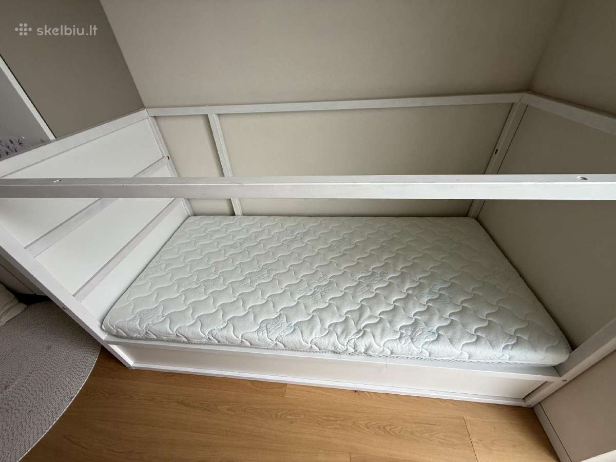 Vaikiška Ikea Kura lova su Riposo čiužiniu - nuotraukos Nr. 3