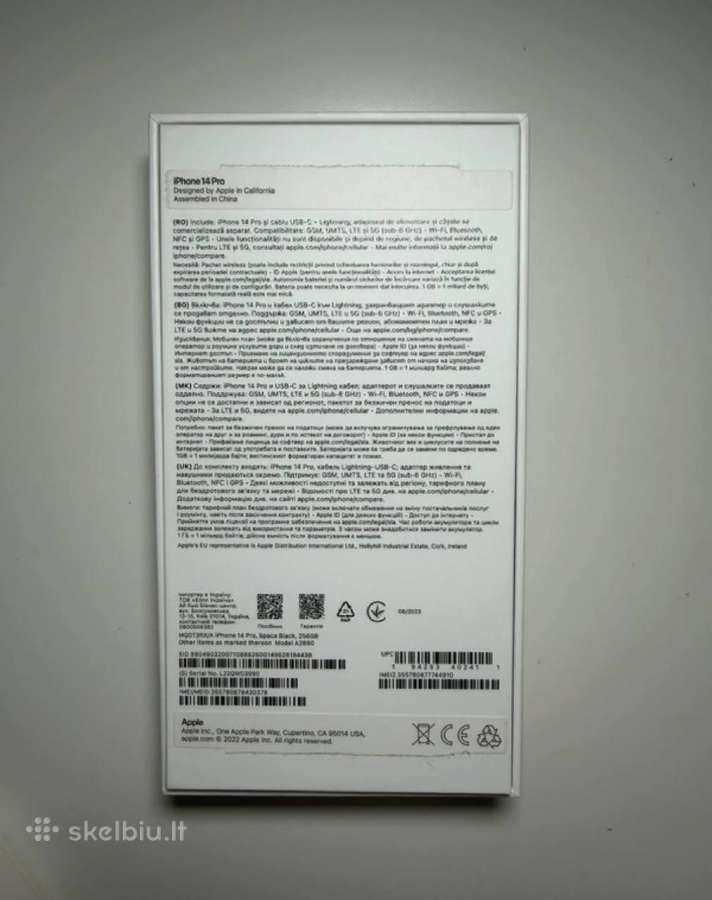 iPhone 14 Pro 256gb - nuotraukos Nr. 3