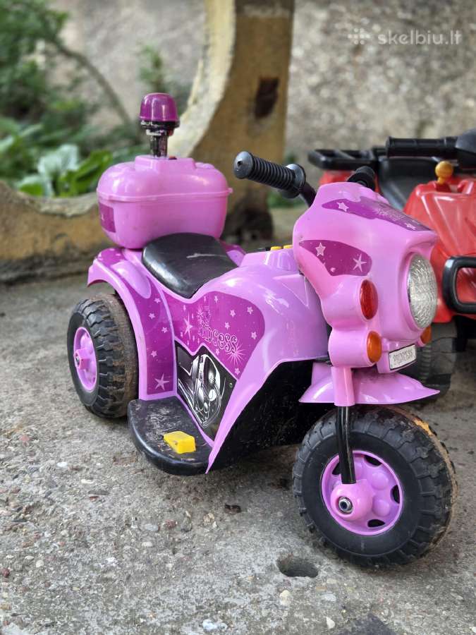 Vaikiškas keturatis ir motociklas - nuotraukos Nr. 4