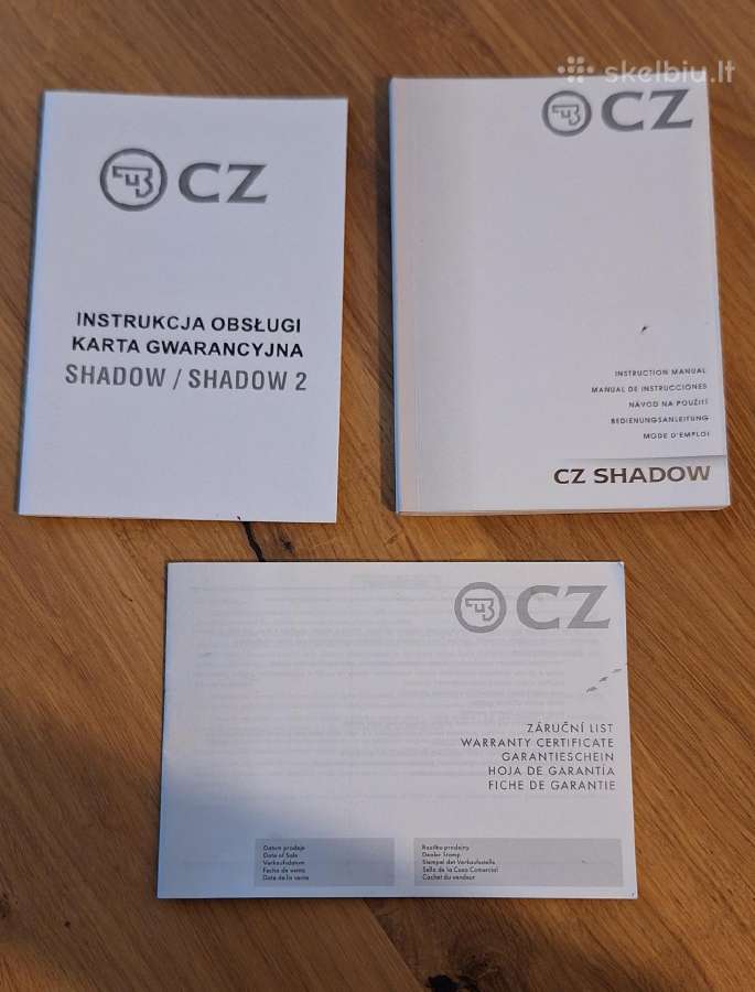 Pistoletas Cz shadow 2 - nuotraukos Nr. 13