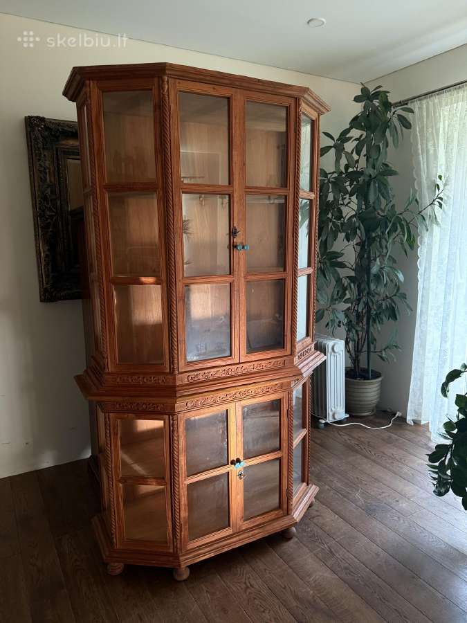 Azuoline indauja/vitrina/knygu lentyna - nuotraukos Nr. 2
