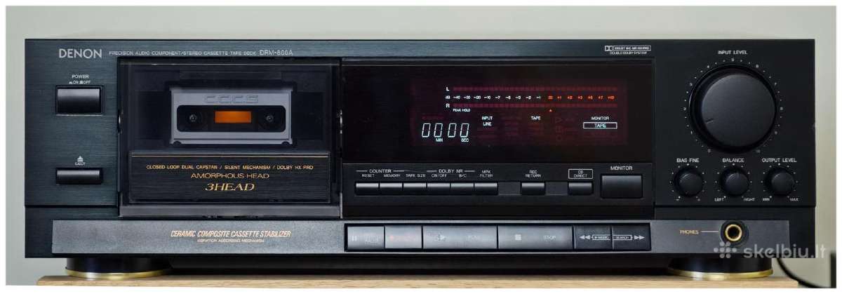 Akai GX-65 Mk II Denon Drm-800a - nuotraukos Nr. 10