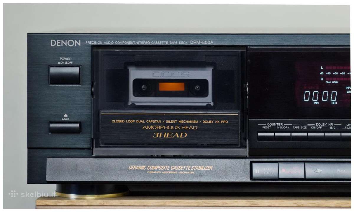 Akai GX-65 Mk II Denon Drm-800a - nuotraukos Nr. 11