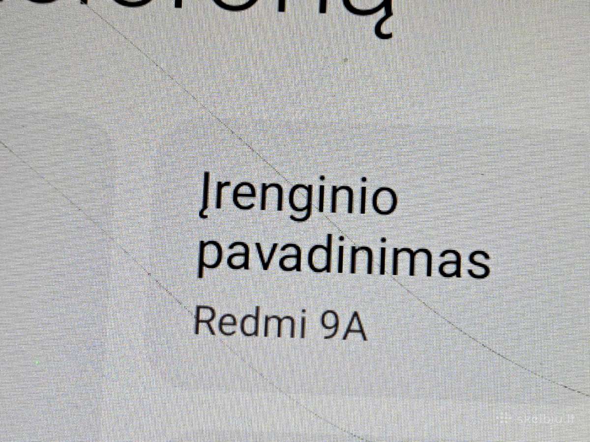 Parduodu gera veikianti Xiaomi redmi 9a - nuotraukos Nr. 3