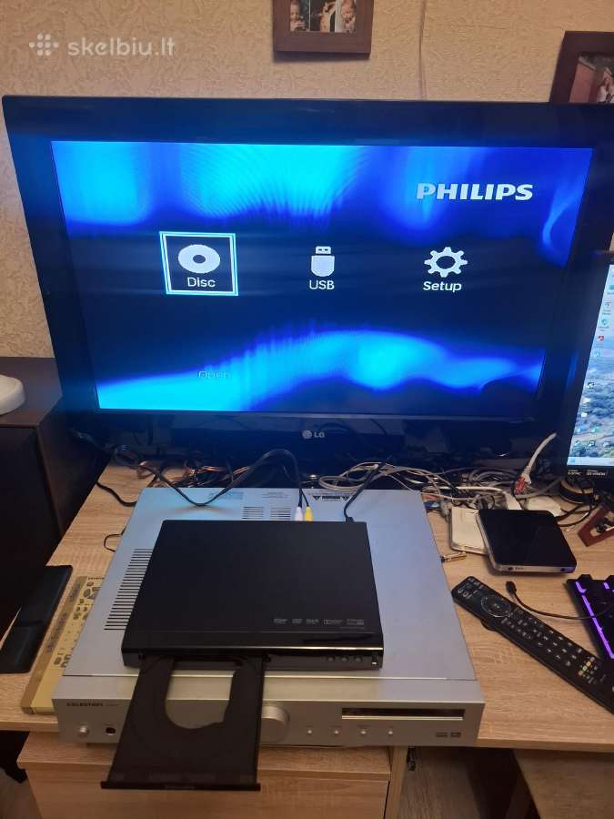Dvd player Philips Dvp2850/58 su Usb 2.0 - nuotraukos Nr. 8