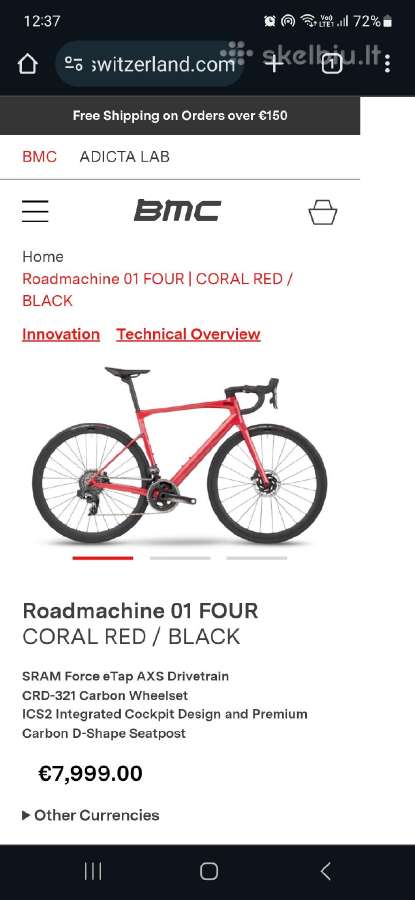 BMC Roadmachine 01 Four - nuotraukos Nr. 18