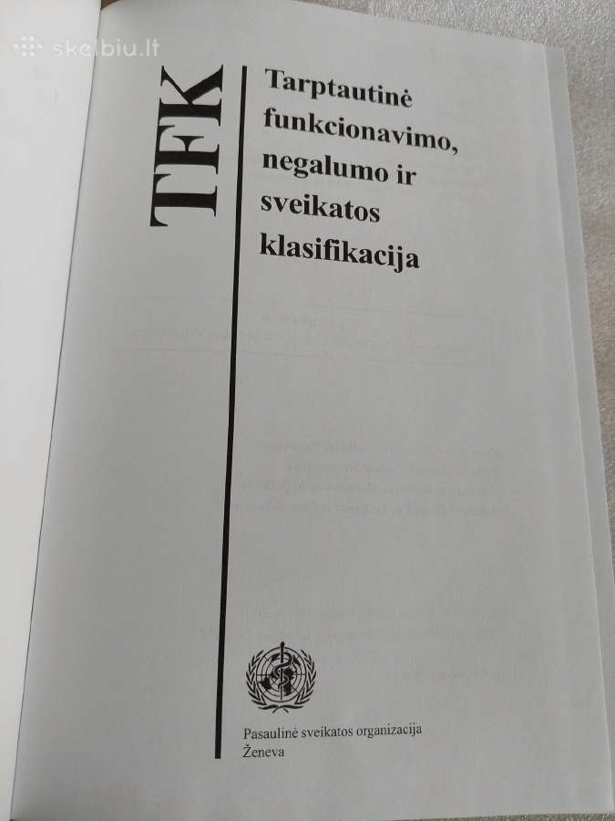 Tarptautinė funkcionavimo,negalumo ir sveikatos kl - nuotraukos Nr. 2