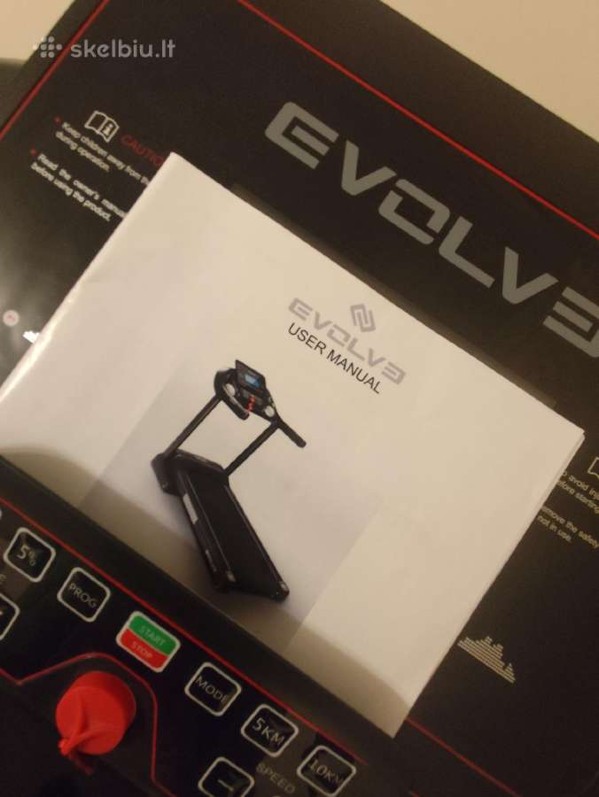 Parduodamas Evolve elektrinis bėgimo takelis. - nuotraukos Nr. 7