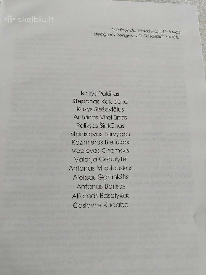 Žymiausi Lietuvos geografai - nuotraukos Nr. 3