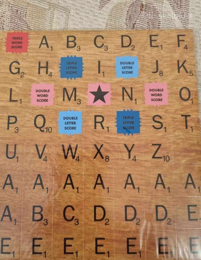 Scrabble magnetukų rinkinys - nuotraukos Nr. 5