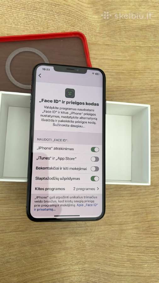 iPhone XS Max Space Grey - nuotraukos Nr. 8