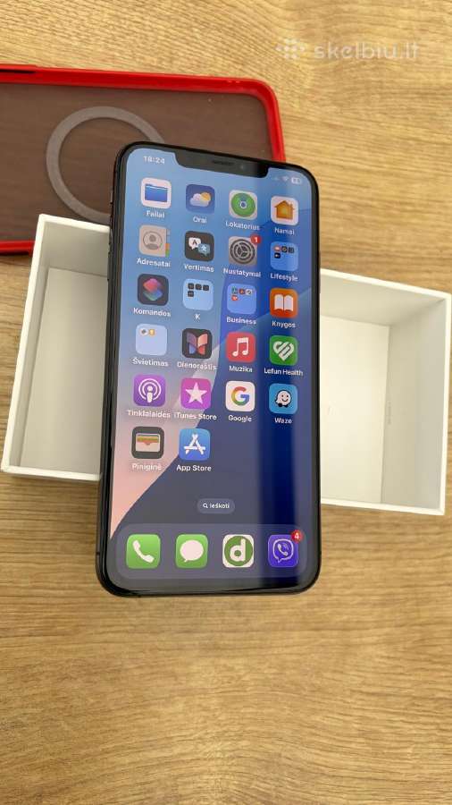 iPhone XS Max Space Grey - nuotraukos Nr. 9
