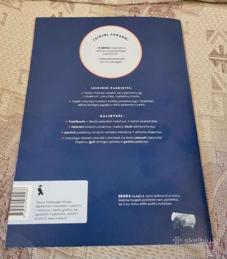 Matematikos testai 8 klasei - nuotraukos Nr. 6