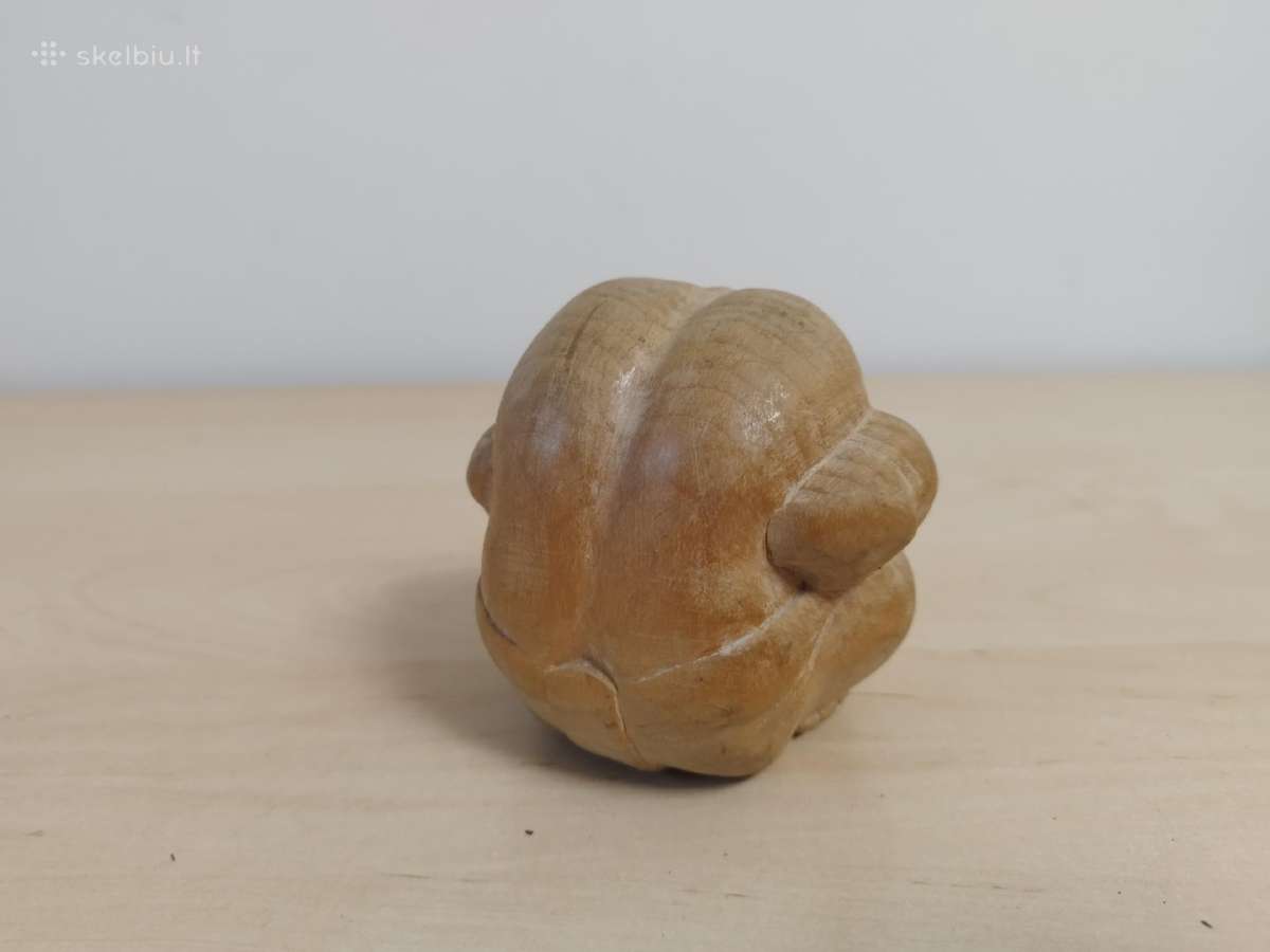 Mažesne medinė statulėlė ,Verkiantis Buda'' - nuotraukos Nr. 3