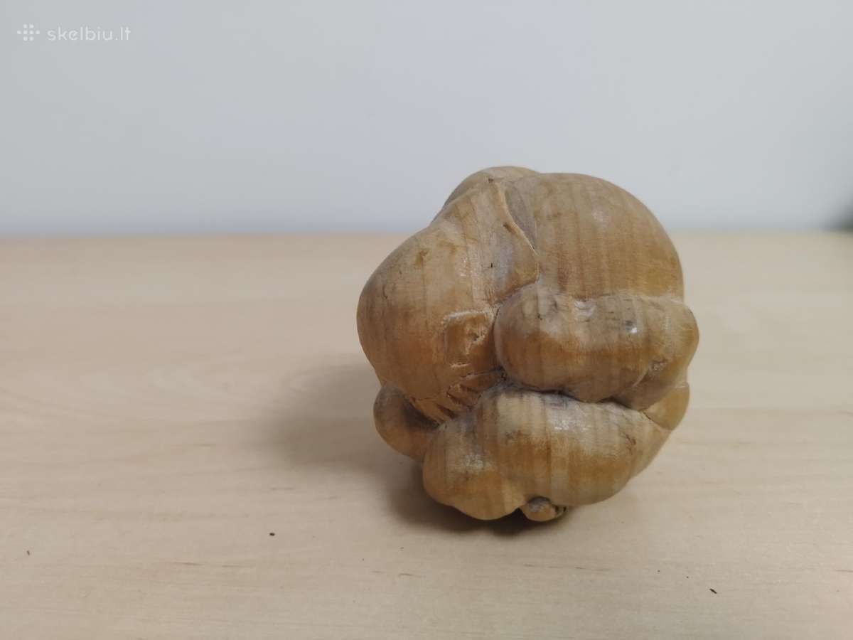 Mažesne medinė statulėlė ,Verkiantis Buda'' - nuotraukos Nr. 6