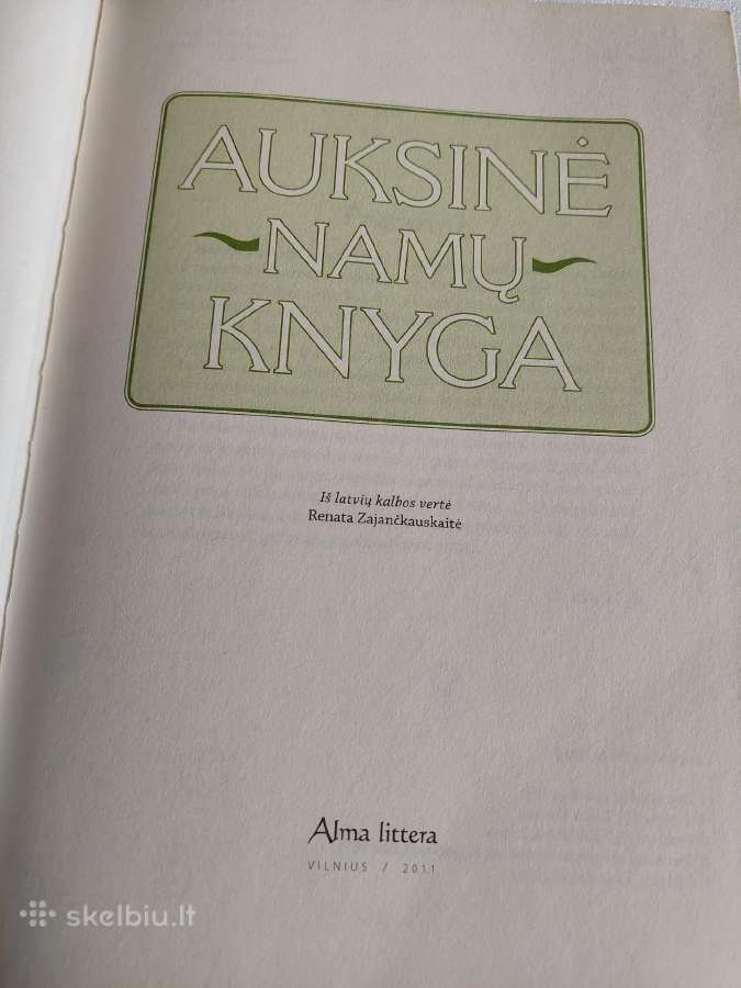 Auksinė namų knyga - nuotraukos Nr. 2