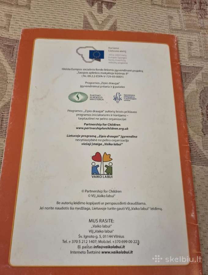 Programos Zipio Draugai metodinė medžiaga tėvams - nuotraukos Nr. 3