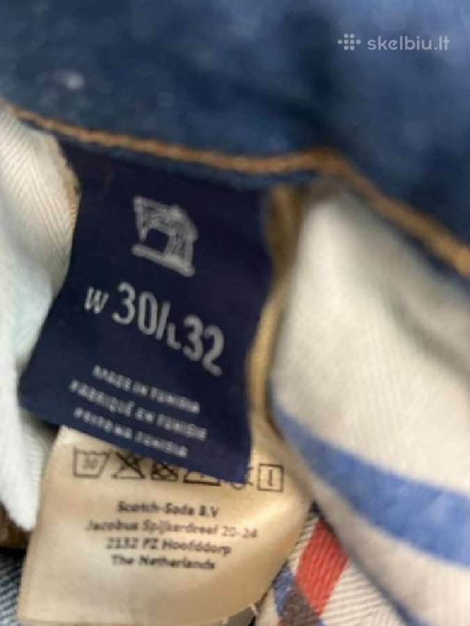 Scotch & Soda „ralston“ vyriški Slim džinsai - nuotraukos Nr. 2