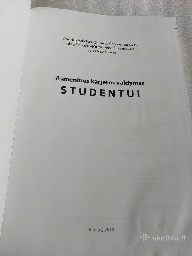 Asmeninės karjeros valdymas studentui - nuotraukos Nr. 2