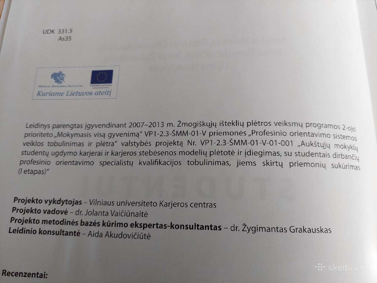 Asmeninės karjeros valdymas studentui - nuotraukos Nr. 3
