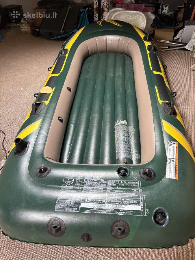 Intex Seahawk 4 Green Pripučiama valtis - nuotraukos Nr. 2