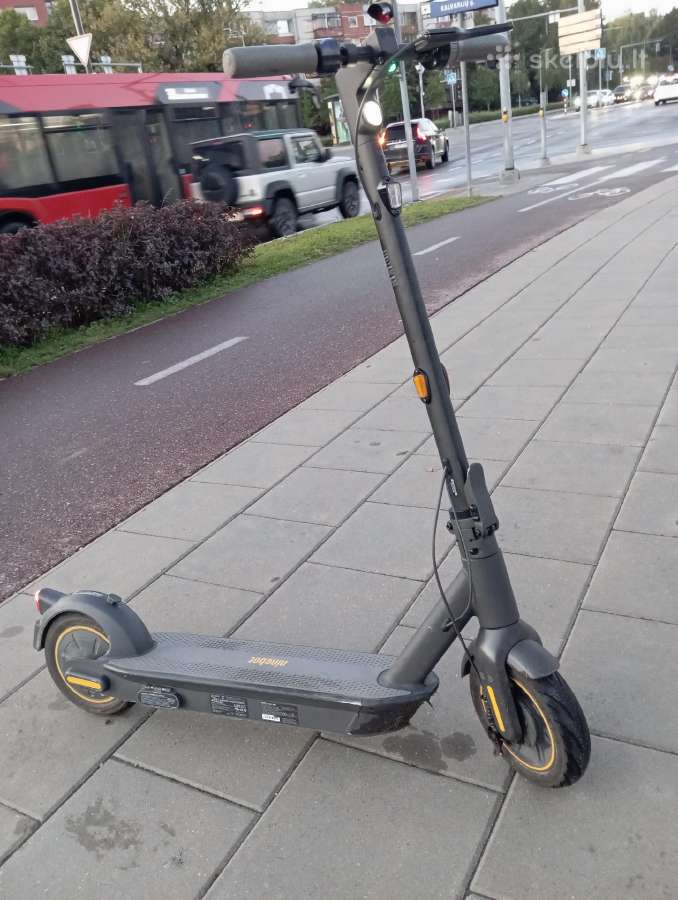 Su dokumentais Ninebot max G30, 38km/h važiuoja - nuotraukos Nr. 6