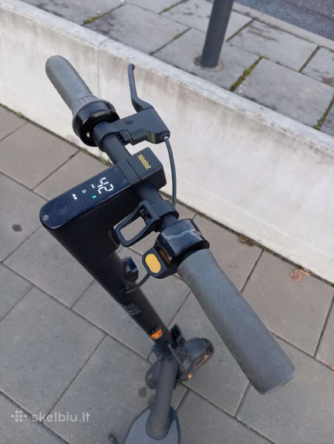Su dokumentais Ninebot max G30, 38km/h važiuoja - nuotraukos Nr. 7