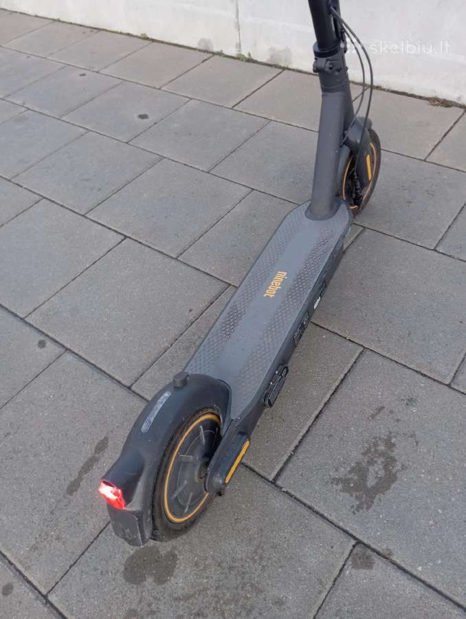 Su dokumentais Ninebot max G30, 38km/h važiuoja - nuotraukos Nr. 8