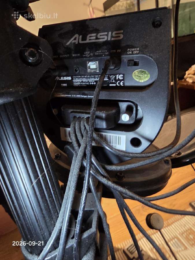 Alesis Dm6 elektriniai būgnai - nuotraukos Nr. 5