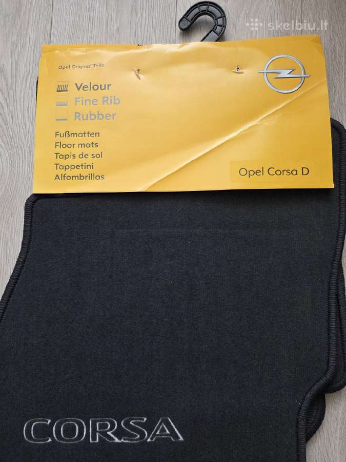 Parduodami nauji kilimeliai Opel Corsa D - nuotraukos Nr. 5