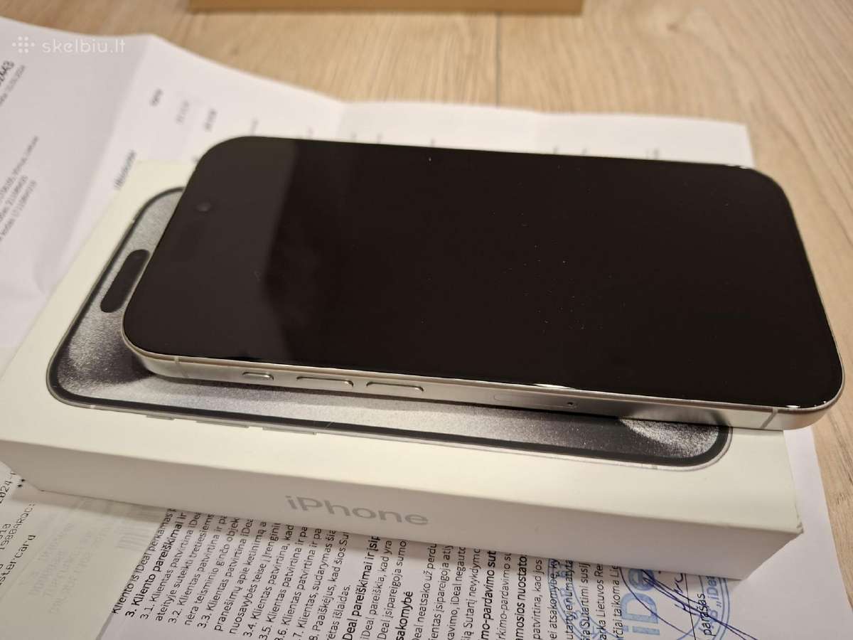 iPhone 15pro 512gb - nuotraukos Nr. 4