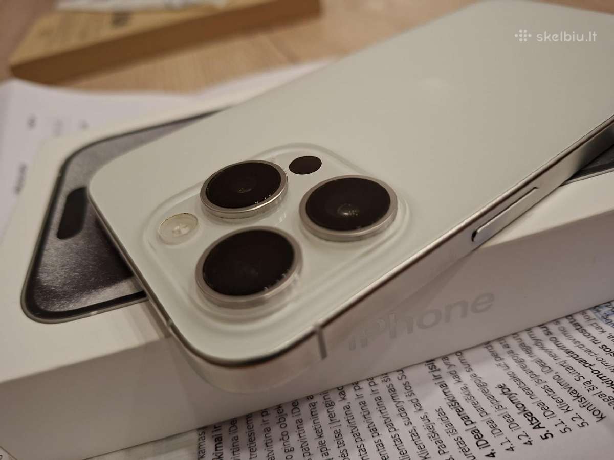 iPhone 15pro 512gb - nuotraukos Nr. 6
