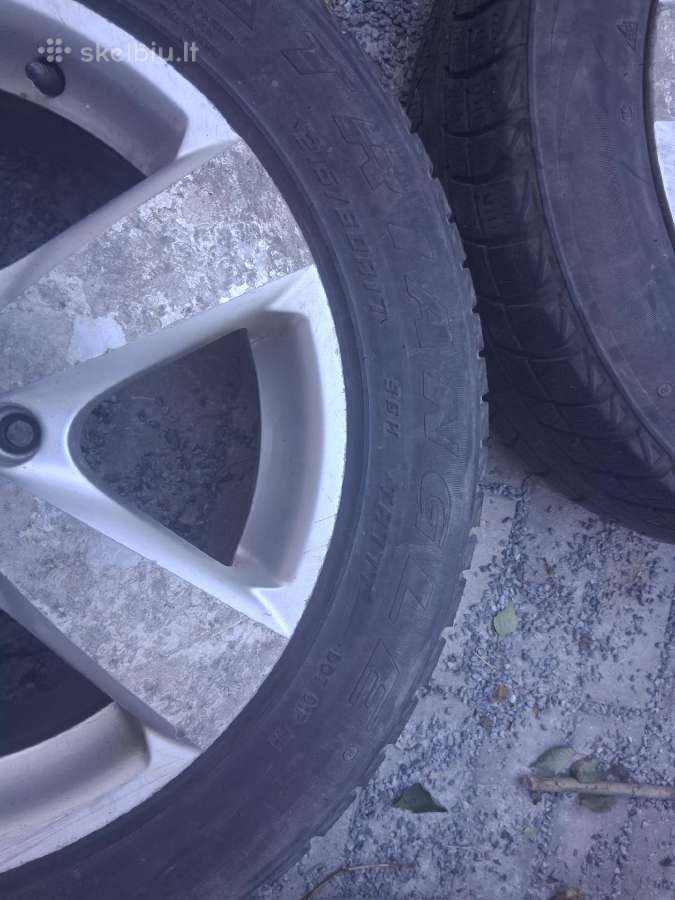 Parduodu tiguan ratlankius su padangomis R17 - nuotraukos Nr. 3