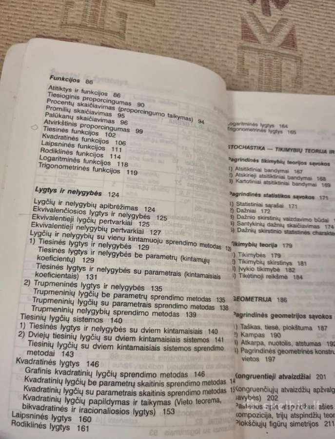 Matematikos žinynas - nuotraukos Nr. 4