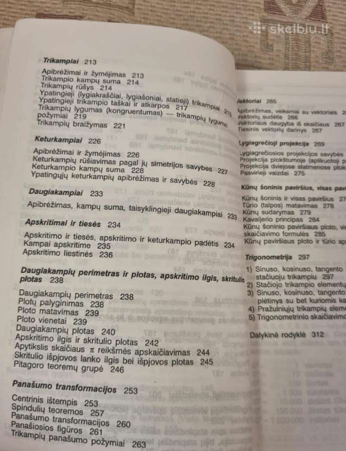 Matematikos žinynas - nuotraukos Nr. 6