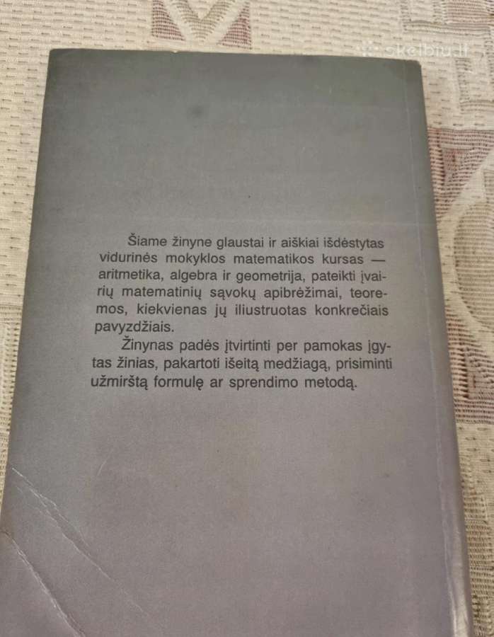 Matematikos žinynas - nuotraukos Nr. 8