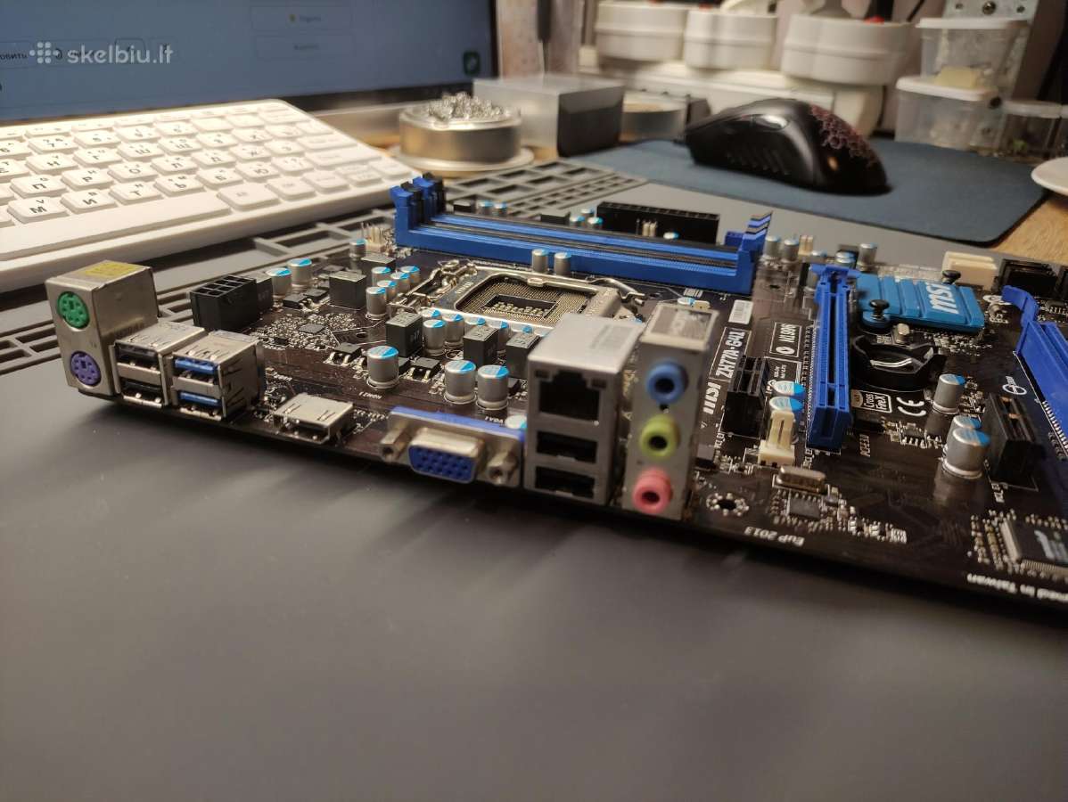 Msi zh77a-g41 lga1155 - nuotraukos Nr. 2