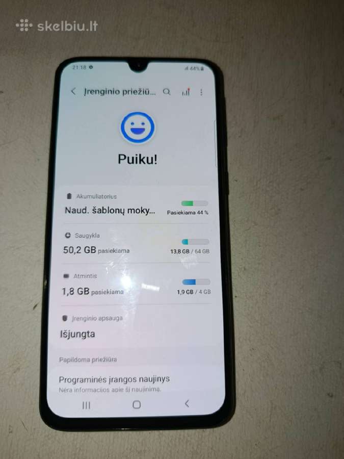 Samsung A40 - nuotraukos Nr. 2