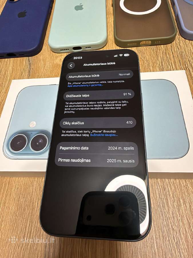 iPhone 16 128gb - nuotraukos Nr. 8