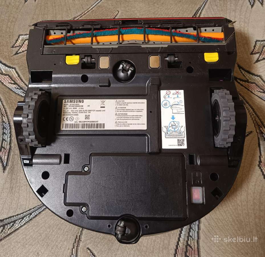 Samsung Sr10m703bwg dulkių siurblys robotas - nuotraukos Nr. 5