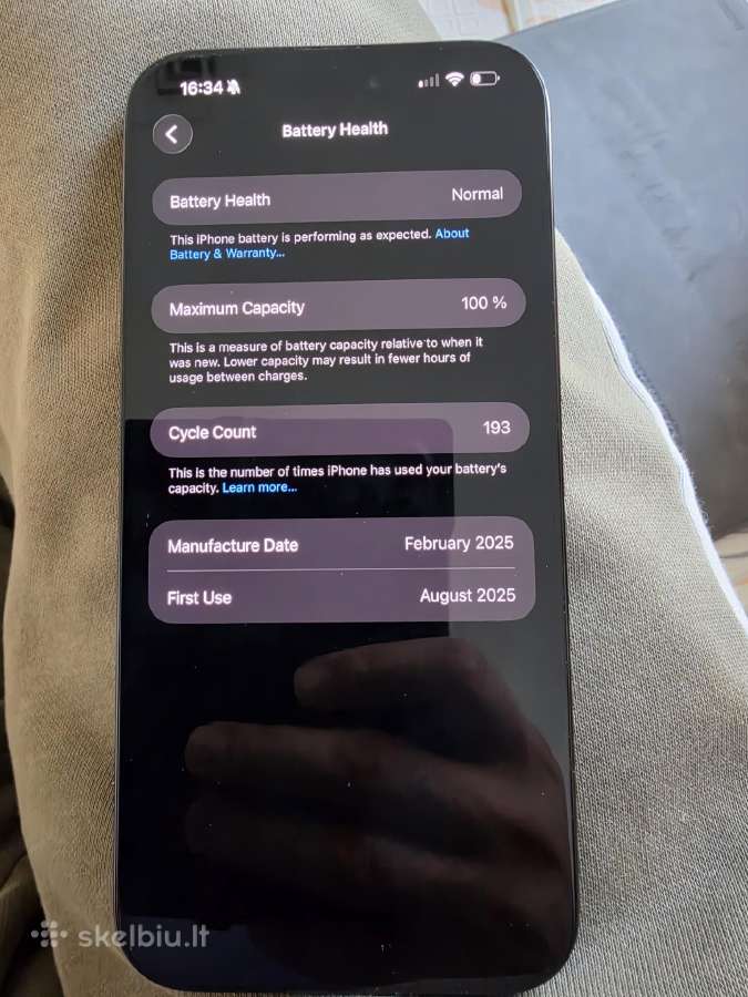 Apple iPhone 16 Pro Max 256gb - nuotraukos Nr. 7
